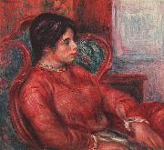 Frau im Armsessel Pierre-Auguste Renoir